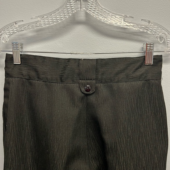Vintage pleated black pants by preview size 6 - Picture 4 of 10